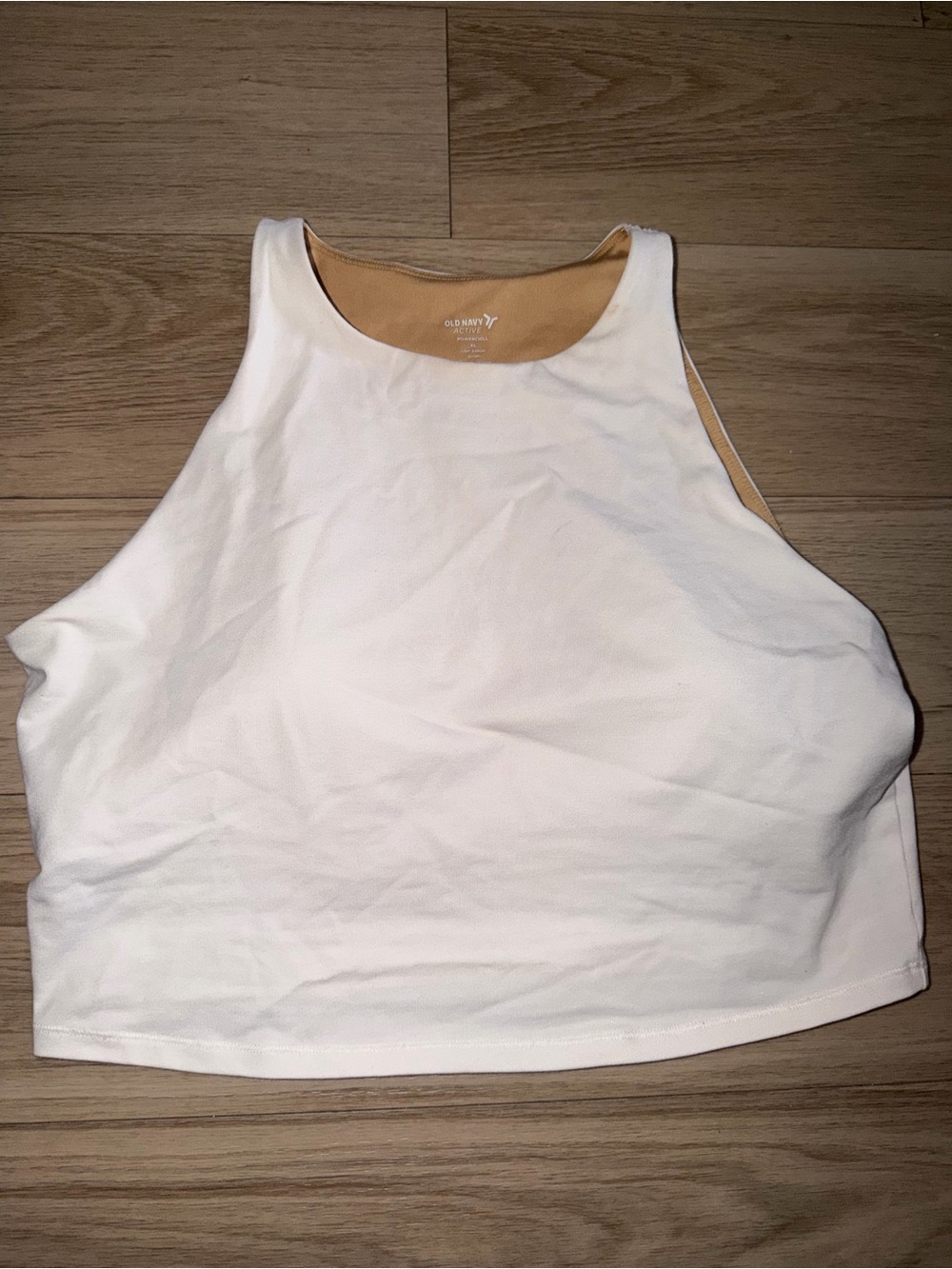 Old Navy White active sports Top